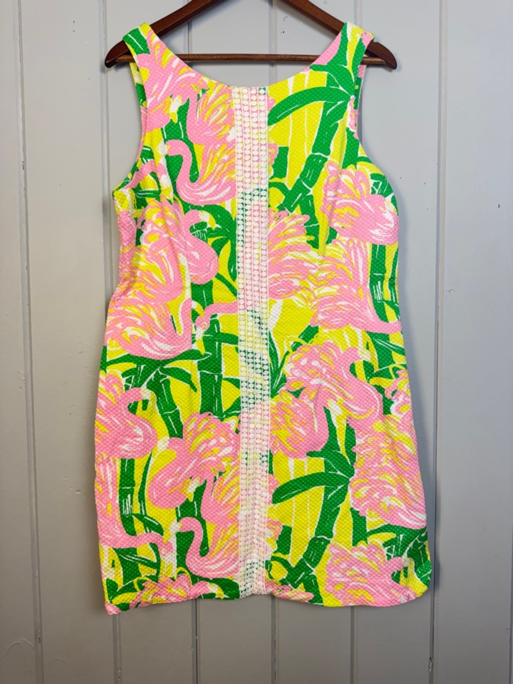 Lilly Pulitzer For Target 20th Anniversary Women's Fan Dance Shift Dress Sz‎ 16